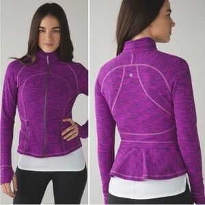 Lululemon Hustle in your bustle peplum jacket